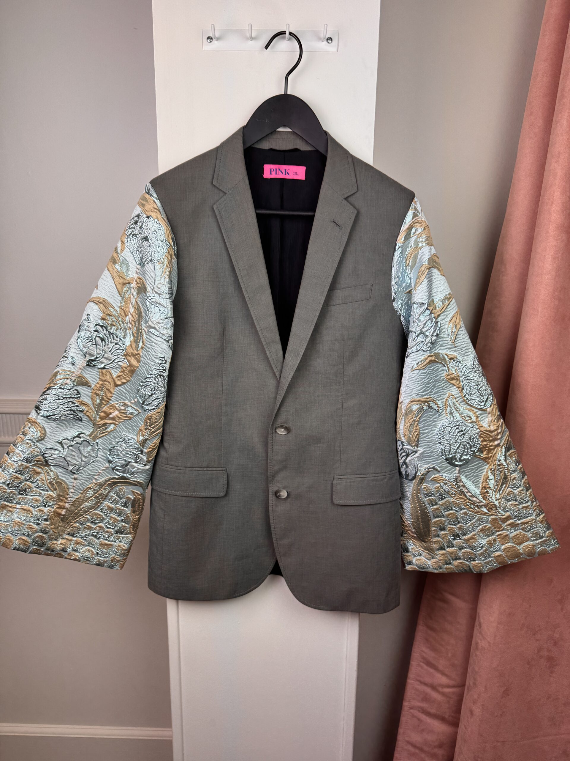 Image Renée blazer taupe/aqua S/M