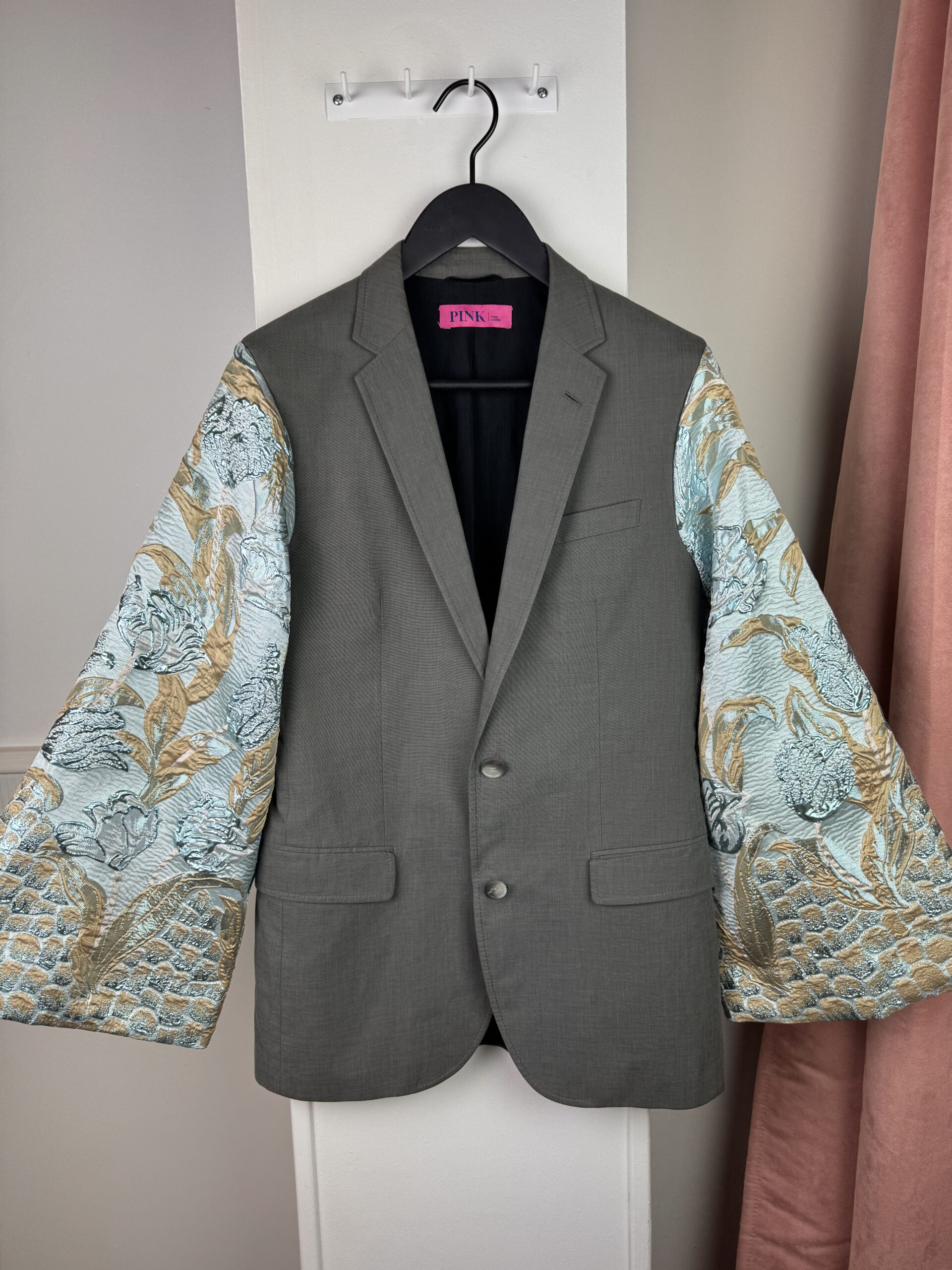 Image Renée blazer taupe/aqua S/M